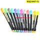 12 броя цветни металик химикалки Neon Metal Pen