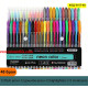 Комплект 48 цветни гелови химикалки, неонови, флуоресцентни, брокатни Комплект 48 цветни гелови химикалки, неонови, флуоресцентни, брокатни