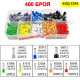 Комплект 400 броя кабелни накрайници-обувки с изолация Комплект 400 броя кабелни накрайници-обувки с изолация