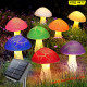 Комплект 8 броя градински лампи със соларен панел "Гъбки" Комплект 8 броя градински лампи със соларен панел "Гъбки"