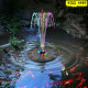 Светещ соларен фонтан с RGB светлини Светещ соларен фонтан с RGB светлини