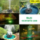 Светещ соларен фонтан с RGB светлини Светещ соларен фонтан с RGB светлини