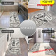 Комплект килимчета за кухня от две части 40*60cm + 40*120cm - полиестер, код 4580
