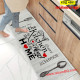 Комплект килимчета за кухня от две части 40*60cm + 40*120cm - полиестер, код 4581