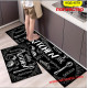 Комплект килимчета за кухня от две части 40*60cm + 40*120cm - полиестер, код 4579