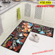 Комплект малки килимчета за кухня от две части 40*60cm + 40*120cm - полиестер, код 4584