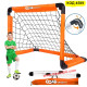 Сгъваема Детска Футболна Врата 90x60см Оранжева | За Двор & Дом