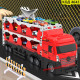 Голям Камион с 24 Колички и Трансформираща Писта 207 см | Автовоз играчка