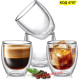 Стъклена Чаша с Двойно Дъно 350 мл | За Лате и Студен Чай