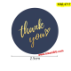 Стикери Благодаря на Ролка (500 бр.) – Етикети за Малък Бизнес | Gold