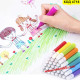 Голям детски комплект за рисуване 208 части в куфарче | Розов цвят