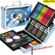 Арт Комплект за Рисуване 145 части в Куфар - Космонавт (Син)