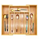 Регулируем бамбуков разделител за прибори – 7 отделения Регулируем бамбуков разделител за прибори – 7 отделения