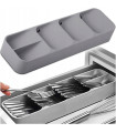 Компактен органайзер за прибори за чекмедже