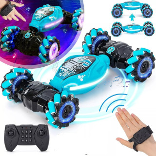 Детска Количка с Жестове – 4WD Трансформираща RC Stunt Car + Дистанционно и Гривна