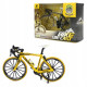 Метален макет на колело 1:10 Жълт | Колекционерски велосипед