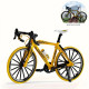 Метален макет на колело 1:10 Жълт | Колекционерски велосипед