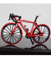 Метален макет на състезателен велосипед 1:10 - Червен