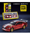 Метална количка Ford Mustang 1:24 - Тунинг комплект - Червена