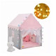 Детска Палатка Къща | Розова Палатка Замък за Момиче