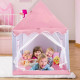 Детска Палатка Къща | Розова Палатка Замък за Момиче