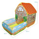 Детска палатка за стая с басейн за топки | Къщичка 2 в 1 | Топ Цена