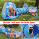 Детска палатка за игра 3в1 с тунел и басейн за топки „Океан“