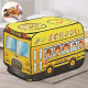 Детска Палатка Училищен Автобус | Сгъваема Pop Up за Игра