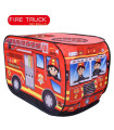 Детска палатка за игра – Пожарна кола с 2 люка