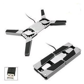 Сгъваем USB охладител за лаптоп