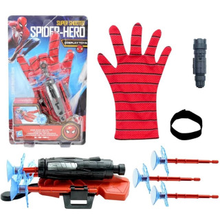 Ръкавица на Спайдърмен с Фенерче и Стрели | ТОП Подарък