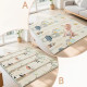 Двулицево килимче за игра за бебе XPE (200x180x1 см) – Мече и Панди, Постелка за прохождане