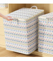XXL Текстилен органайзер за дрехи и завивки с цип