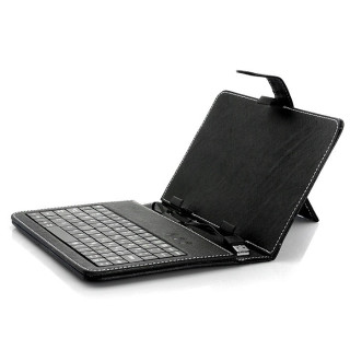 Калъф за Таблет QWERTY клавиатура с MINI USB 