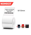 Термо етикети Niimbot 50x30 мм – бели самозалепващи етикети за B1 / B21 / B3S (230 бр.)