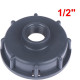 Редукция за Бидон 1000 л | Капачка S60x6 към 1/2" (За Кран)