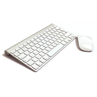 Супер тънка безжична клавиатура и мишка