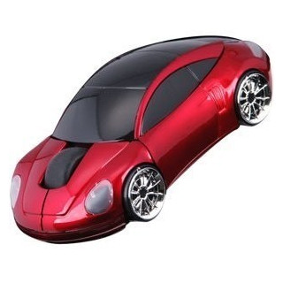 Мишка кола модел Порше - Червена