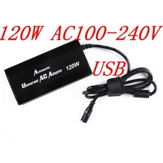 Универсално зарядно за лаптоп 120W + зарядно 12/24V