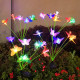 Цветни соларни лампи с пеперуди за градина – RGB LED