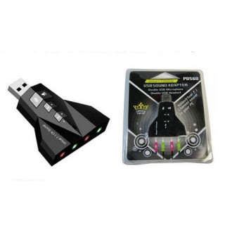 USB Звукова карта 7.1 с микрофон