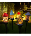 Декоративна соларна LED лампа „Приказна къщичка“ за градина и тераса