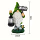 Декоративна градинска фигура на гном със соларно LED осветление