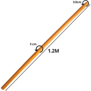 Дървена дръжка за лопата и градински инструменти 1.2 м