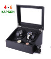 Кутия за самонавиващи се часовници 4+6, ИЗЦЯЛО КАРБОНОВА