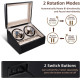 Watch Winder за 4+6 часовника - Автоматична кутия за часовници