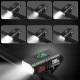 Комплект фар за велосипед със стоп 1200mAh T6 | USB зареждане