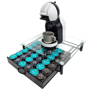 Поставка за кафемашина с чекмедже за 36 капсули Dolce Gusto