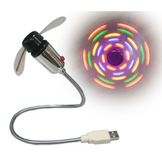USB Вентилатор - Цветен