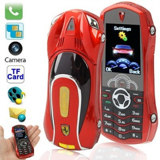Телефон с форма на кола Ферари